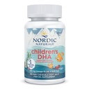 Nordic Naturals Children's DHA, Strawberry - 180 מיני Chewable Soft Gels לילדים - 250 מ"ג אומגה 3 עם EPA & DHA - Brain Development & Function - Non-GMO - 45 משרתים