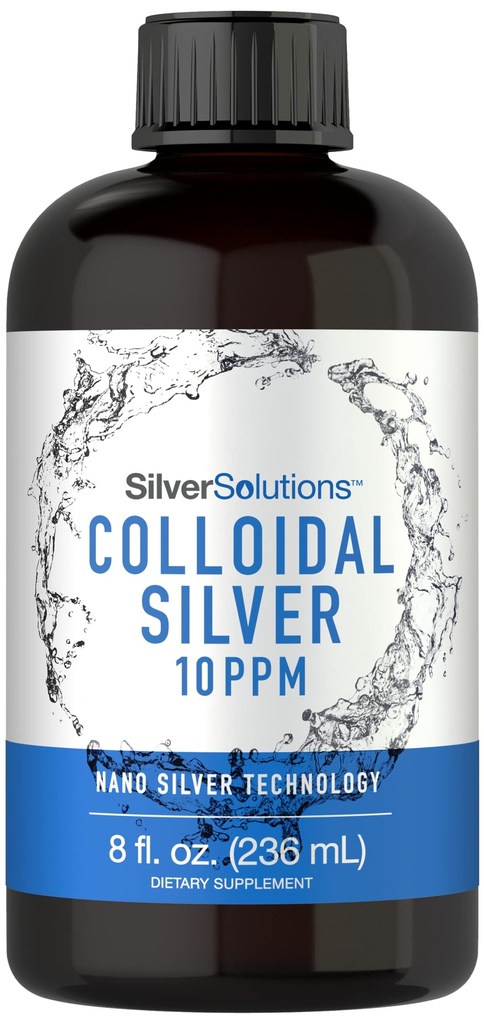 Carlyle Colloidal Silver | 10 PPM | 8 oz (236 mL) | Nano Silver Technology Solutions