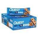 Quest Nutrition Oatmeal שוקולד צ'יפ חלבונים Bars, 20g חלבון, 1g Sugar, 5g Net Carb, Gluten Free, Keto Friendly, 12 Count