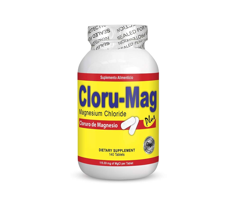 מגנזיום Chloride - 140 טבליות (Cloruro de Magnesio)