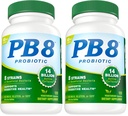 תזונה עכשיו PB 8 Probiotic Acidophilus for Life * תוסף תזונה צמחוני לגברים ונשים, 120 הרוזן (Pack of 2)