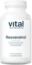 Vital Foodsents Resveratrol | Ultra High Potency Antioxidant | Trans Resveratrol for Cardiovascular and Cell Health Support* | תוסף טבעוני | Gluten, Milk and Soy Free | Non-GMO | 120 קפסולות