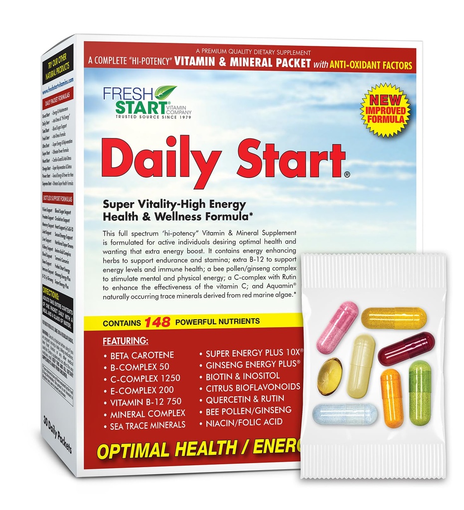 Daily Start Complete Daily ויטמין Pack