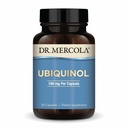 Dr. Mercola Ubiquinol - 100 מ"ג Ubiquinol - תומך בייצור אנרגיה - תוספת אנטי-חמצן - non-GMO, Gluten-Free & Soy-Free - 30 קפסולות (30 משרתים)