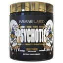 Insane Labz Psychotic Gold, High Stimulant Pre Workout אבקה, אנרגיה מתקדמת ממוקדת, משאבות וסוף עם אלן Betaine, DMAE Bitartrate, no Booster (35 משרתים, Blue Punch)