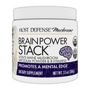 אבקת BrainPower Stack - תוסף תמיכה במוח ממוקד - אבקת Mushroom בתוספת של אריה, Niacin (B3) & ויטמין B12 - תמיכה מוחי צמחי - 100g (66 משרתים)