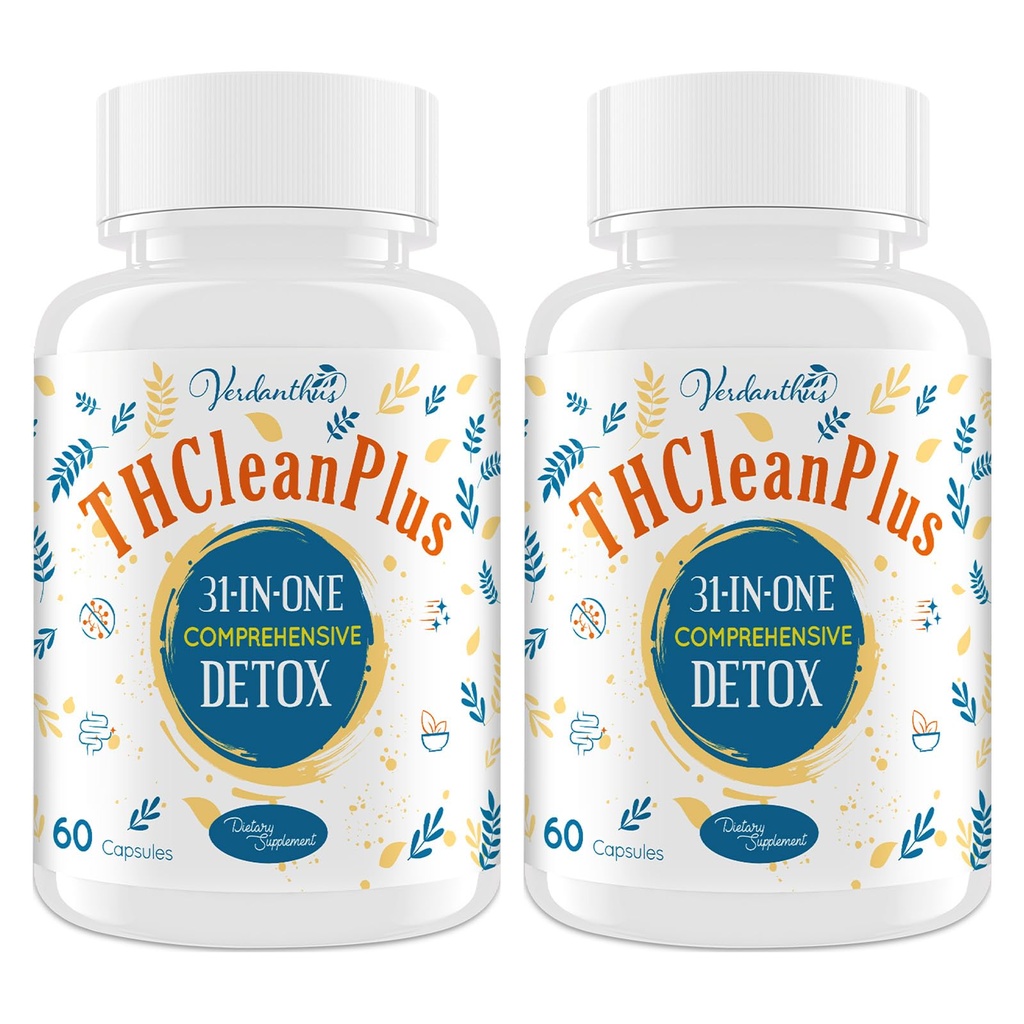 31-in-one Detox and Liver Cleanser, Fast Detox, Full Body Detoxification, Toxins Cleaner for Liver, Kidney, Natural Herbal Formula, Support Immune & Mood, 120 קפסולות