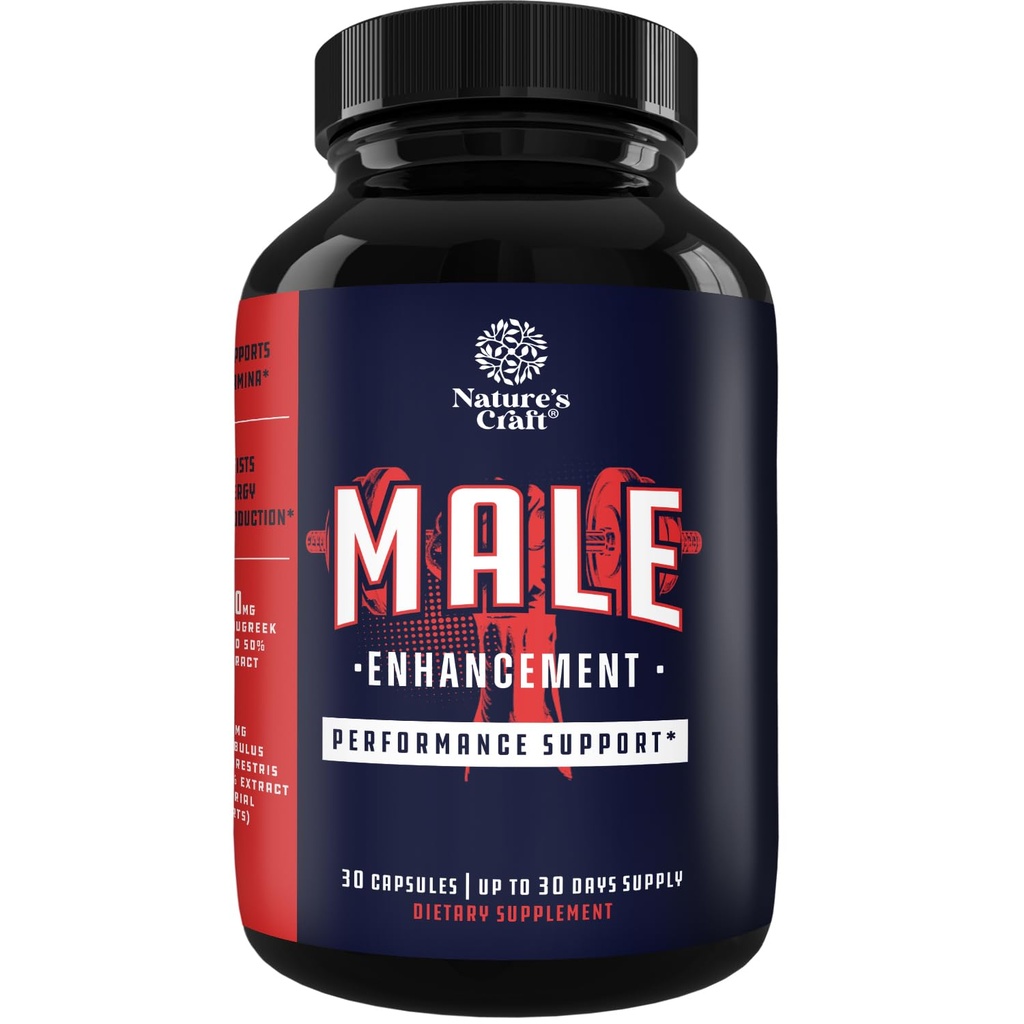 Natural Halal Male Enhancement תוספת של אנרגיה מוגברת ו Drive עם טהור Maca Root Panugreek לחלץ טונגקאט עלי אבקת בסטמינה Booster הטוב ביותר