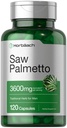 Horbäach Saw Palmetto Extracts | 120 קפסולות | Non-GMO Gluten Free Formula