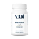חומרים מזינים רעילים מלטונין 3mg | טבעוני | Low-Dose Melatonin | Sleep Supplement to Support the Body's Natural Sleep Cycle* | Gluten, Milk, Soy Free | 60 קפסולות