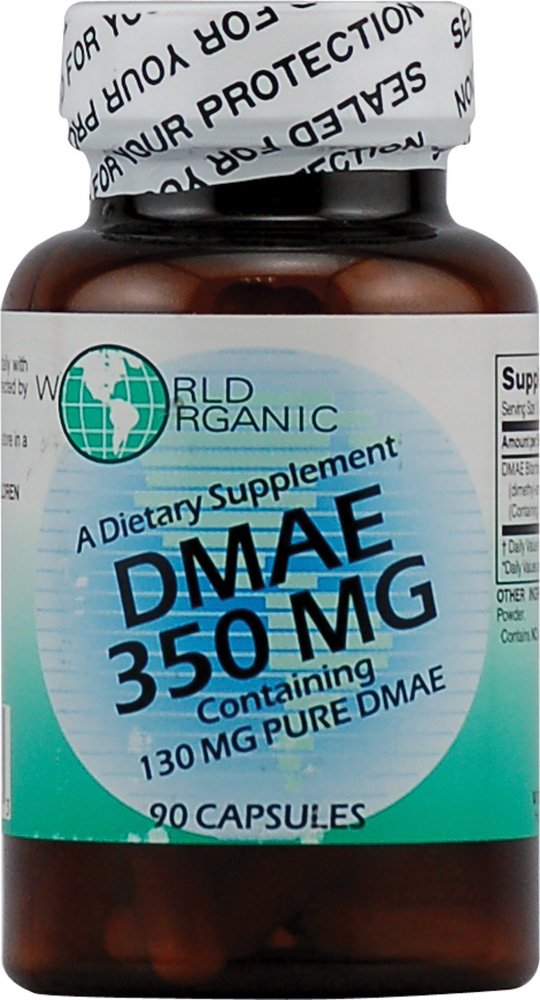 World Organic DMAE - 350 מ"ג - 90 קפסולות