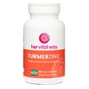TurmerZing C-14 נבדק Turmeric וג'ינג'ר עבור תגובה דלקתית בריאה, 95% Curcumins 5% ג'ינג'רלס