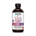 ג'ואו תזונה ז'ואו קשיש + סירופ - Black Elderbery Syrup למבוגרים, Immune Support Elixir עם Apple Cider Vinegar, Echinacea Tincture, Natural Wellness - 8 Fl Oz Glass בקבוק
