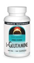 מקור טבעי L-Glutamine - טופס חינם Amino Acid אשר תומך אנרגיה מטאבולית - 100 קפסולות