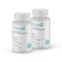 תוסף Biosil Collagen Booster - 180 קפסולות נוזליות, Pack of 2 - פטנט ch-OSA Activator עבור עור, שיער, ריחות ופרקים - תומך בייצור טבעי - 180 יום אספקה אספקה