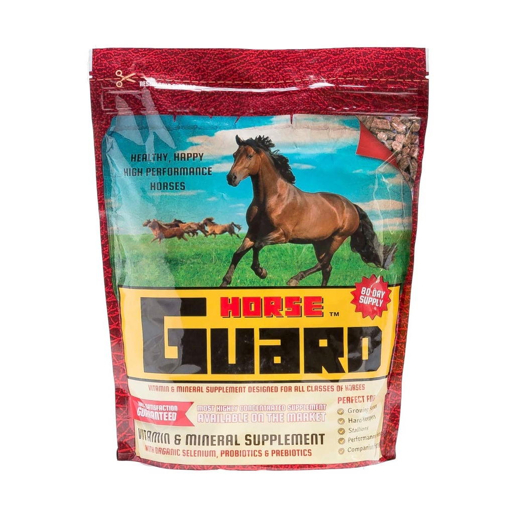 משמר הסוסים 10 lb, Equine ויטמין מינרלים תוספת עם אורגני Selenium & ויטמין E
