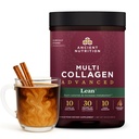 תזונה עתיקה מתקדמת hydrolyzed Collagen Peptides אבקת חלבון Lean עם Probiotics ויטמין C, Cinnamon, עבור נשים וגברים, תומך ניהול משקל בריא בניין שרירים, 25 משרתים