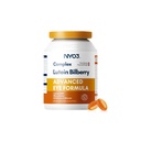 NYO3 עין ויטמינים עם Lutein ו Zeaxanthin, Adented Eye Formula,Recommend על ידי NIH, מתקדם Bilberry & Astaxanthin,Vitamins A, C, B12 & מינרלים, עין בריאות וחזון הגנה, 60 Softgels