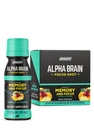 OnNIT Alpha Brain Focus Shot, Tropical Flavor, Nootropic Dietary drink that Supports Energy, Focus and Mood, IGTM Non-GMO נבדק, 2.5 floz, 6 Count