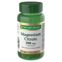 Nature's Bounty Magnesium Citrate 200 מ"ג, 75 טבליות