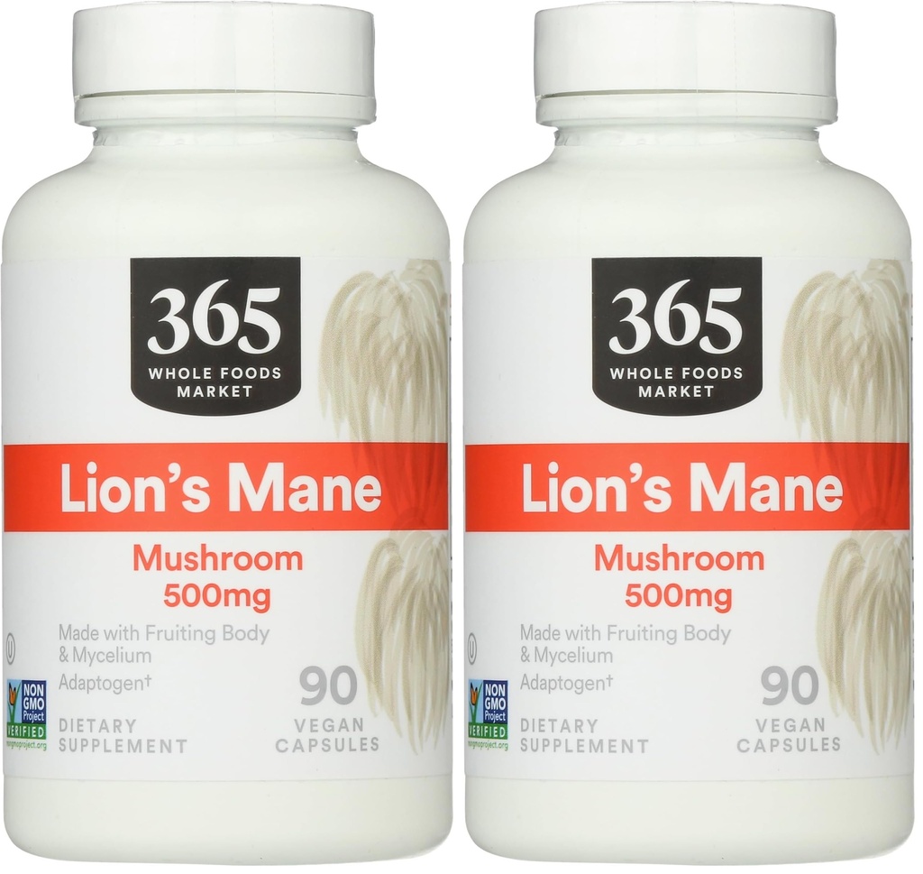 365 על ידי Whole Foods Market, Lion's Mane, 90 Count