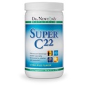 Dr. Newton's Naturals Super C22 Effervescent ויטמין C Fizzy אבקת שתייה לערבב עם 22 מקורות טבעיים של ויטמין C - 1500 מ"ג -8.9 Ounce Can