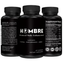 תוספת של Hombre Male Enhancing - הוסף 2 ב 60 ימים עם גלולות Enlargement שלנו עבור גברים שריר צמיחה - עלייה גודל, כוח, Stamina - סיום, ביצועים, אנרגיה Booster - 60 קפסולות