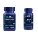 Life Extension French Pine Bark Extract with DHEA הורמון איזון - 60 קפסולות Pycnogenol ו 100 קפסולות DHEA 25 מ"ג
