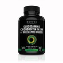 Glucosamine Chondroitin MSM עם ניו זילנד ירוק-Lipped Mussel | תמיכה גמישות משותפת, Connective Tissue, Cartilage Health