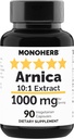 OHERB Arnica לחלץ 1000 מ"ג - 90 קפסולות צמחוניות
