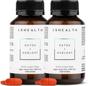 JSHealth ויטמינים Detox ו- Debloat Liver Health Formula | Liver Detox Pills