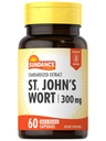 קפסולות ה Wort של ג'ון | 300 מ"ג | 60 Count | Non-GMO ו- Gluten Free Standardized Extracted