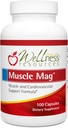 מגבת שרירים - High Absorbable Magnesium פורמולה עבור שריר הית' - עם Magnesium Malate & Glycinate (100 קפסולות)