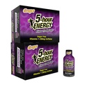 5 שעות ENERGY תוספת אנרגיה נורה, Grape Flavor (1.93 oz. - 24 Count) Zero Calories & Sugar-Free 230 מ"ג Caffeinated Shot, Amino Acids & B ויטמינים, תוספי תזונה