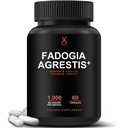 HUMANX Fadogia Agrestis, Tongkat Ali & Beta Ecdysterone 1000 מ"ג - ארה"ב צד שלישי Tested תוסף - Powerful Extracts to Support אתלטיקו ביצועים & מסת שריר - תוספי מזון Veggie