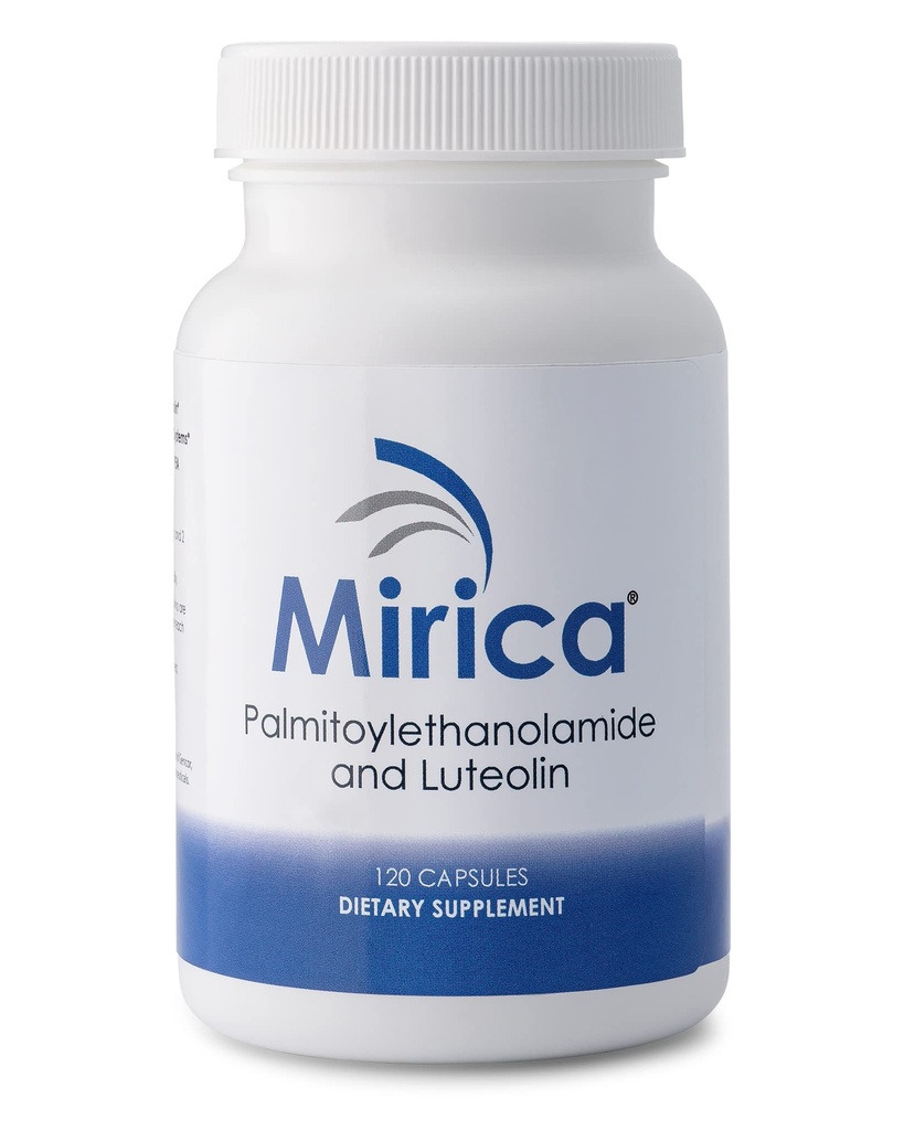 מירסקה® - Pea (Palmitoylethanolamide) ו Luteolin - תמיכה נוחה - תמיכה בריאה Immune ו- Nervous Systems - 120 קפסולות