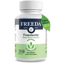 Freedavite Tiny Tablet - Moderate Multivitamin for Men and Women - ויטמין A, C, D, E, B1, B2, B6, B12, Biotin, Calcium, Zinc, Iron, Magnesium, Manganese, Copper, Selenium, Iodine - 100 Count Count, B12, Biotin, Calcium, Zinc, Iron, Magnesium, Magnesium, Magnesium, Magnesium, Magnesium, Magnesium, Magnesium, Magnesium, Magnesium, Magnesium, Magnesium, Magnesium, Magnesium, Manganese, Manganese, Copper, Copper, Copper, Copper, Copper, Copper, Copper, Copper, Copper, סלניום, סלניום, סלניום, סלניום, סלניום, סלניום, סלניום, סלניום, סלניום, סלניום, סלניום, סלניום, Selenium, סלניום, סלניום, סלניום, סלניום, סלניום, סלניום, סלניום,