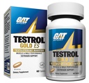 GAT SPORT Testrol Gold ES, Tribulus, DIM, Zinc, Longjack, Fenugreek, Saw Palmetto, Estrogen Balance, 60 טבליות