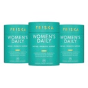 Enzyme ו-Probiotics של FRISKA Women's Daily Digestive Enzyme and Probiotics Supplement, Advanced Natural Support for Women Digestive Health, Fights Bloating, Eases Digestion, תומך במניעה תזונתית, 90 קפסולות