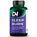 שינה Burn Night Time Fat Burner, Night Shred Fat Burner and Natural Sleep Support for Men and Women, Metabolism Booster with ויטמין B6,L-theanine Melatonin Astragalus Ceylon Cinnamon Berberine 60ct.
