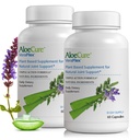 AloeCure VeraFlex טבעי בריאות משותפת תוספת עם USDA אורגני Aloe Vera - קפסולות מבוססות צמחי לתמוך נוחות משותפת, ניידות וגמישות - 60 קפסולות x 2 Btls