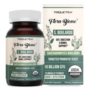 אורגני Saccharomyces Boulardii - 10 מיליארד CFU - CNCM I-1079 Probiotic Strain - Gut, Digest & Health Bowel Support - צורה אורגנית ראשונה של S. Boulardii Probiotici - 60 Count Count Count Count Proביוטיקה