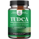 תוסף Bile Salt TUDCA - תוספת כוח TUDCA 500 מ"ג למלחי Bile עבור Gallbladder Kidney ו- Liver Support - High Purity Tauro Ursodeoxycholic Acid Liver ו Gallbladder ניקויse ניקוי