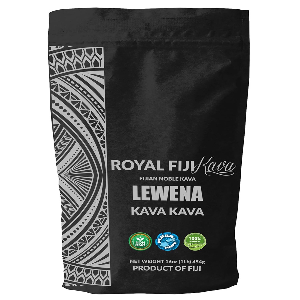 Premium Lewena Kava אבקת בוגר Kava Root Smooth & Social Kava לשתות