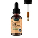 Animal Essentials Eye Defense Support for Dogs & Cats, 1 fl oz - Made in USA Organic Bilberry Calendula Herbal Bell, אלכוהול חינם