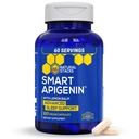 NATURAL STACKS Apigenin תוסף לשינה - 50 מ"ג Apigenin & 600 מ"ג לימון Balm - Melatonin Free Sleep Aid - עם פלט פרח התשוקה עבור תמיכה מתח * - 120 לימון Balm קפסולות