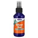 תוספי מזון עכשיו, Silver Sol 10 PPM עם Silver Elemental ו Deionized מים, נוזל, 4Ounce