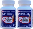 Fast Acting Lactase 360 Caplets Generic Lactase Fast Act 9000 יחידות FCC לכל Caplet