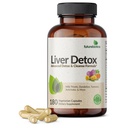 Futurebiotics Liver Detox Advanced Detox & ניקוי פורמולה תומך בתפקוד Liver בריא עם שביל החלב, Dandelion Root, Turmeric Artichoke Leaf, & More, Non-GMO, 180 קפסולות צמחוניות