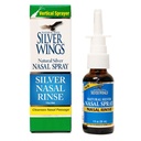 נתיב טבעי שביל Silver Wings Sinus Relief Natural Silver Nasal Spray - 250ppm - 1oz